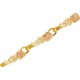 Rose & Leaf Continuous Design Bracelet - by Mt Rushmore